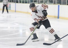 Max Hill, forward, Botany Swarm ice hockey team, NZIHL 2024, jersey 89