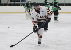 Joshua Rawiri, forward, Botany Swarm ice hockey team, NZIHL 2025, jersey 25