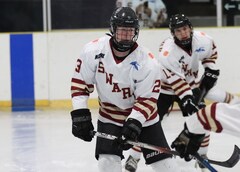 Lennart Wimmer, forward, Botany Swarm ice hockey team, NZIHL 2025, jersey 23